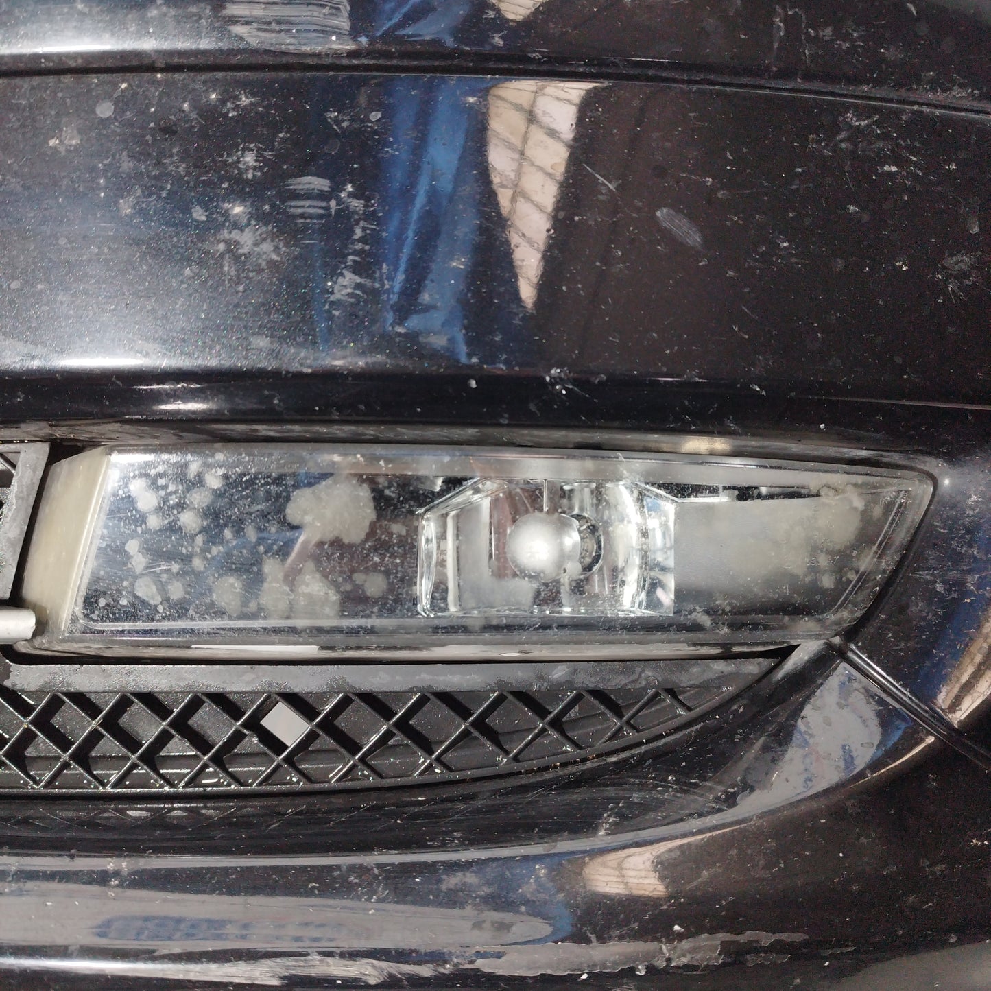 Black front bumper BMW Series 1 e87 2008 code 7185554-10 ecoAC5431