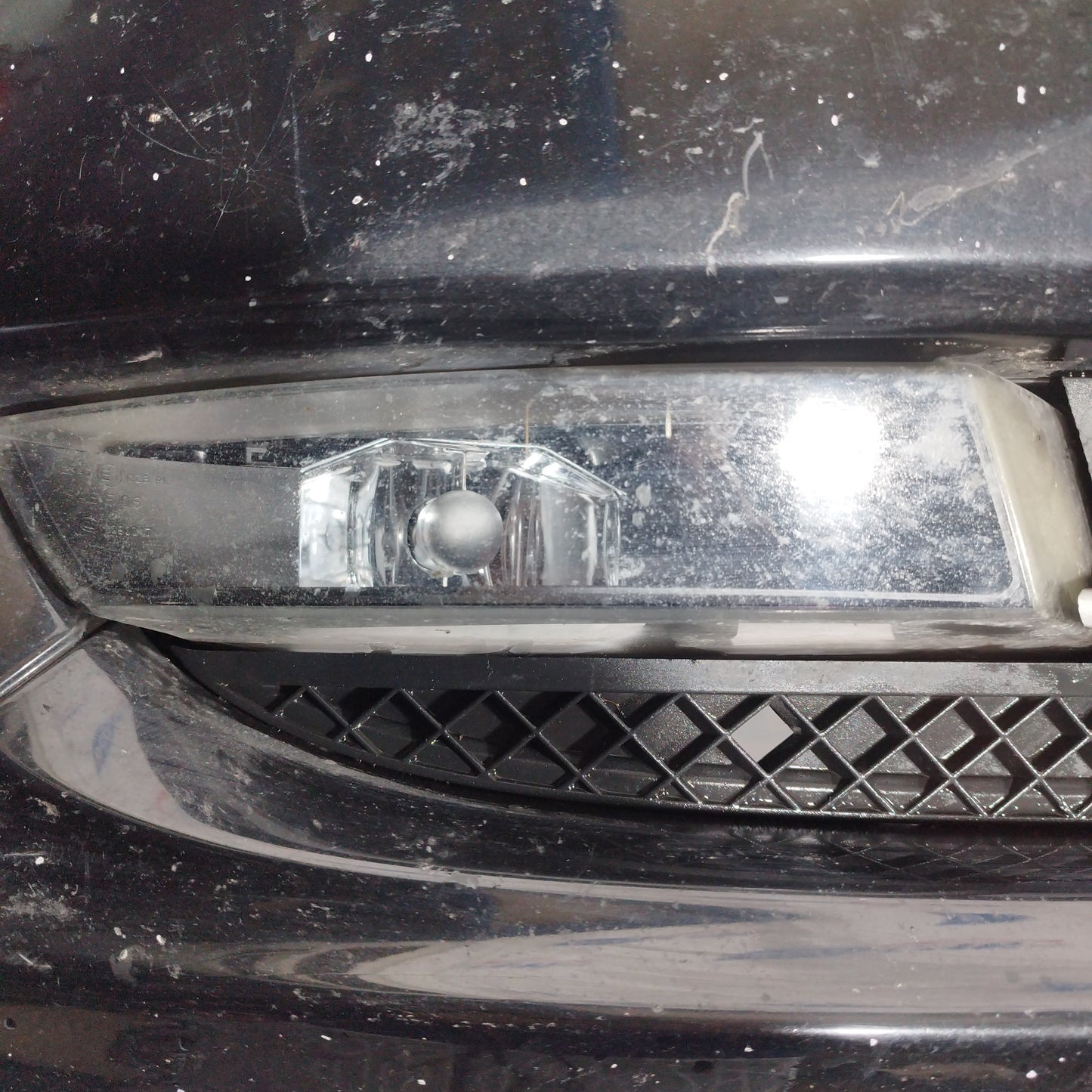 Black front bumper BMW Series 1 e87 2008 code 7185554-10 ecoAC5431