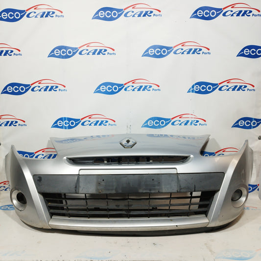 Silver gray front bumper Renault Clio 2011 ecoAC5432