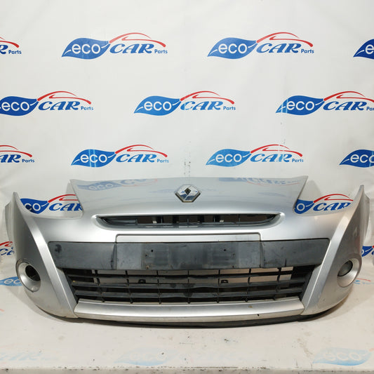 Silver gray front bumper Renault Clio 2011 ecoAC5432