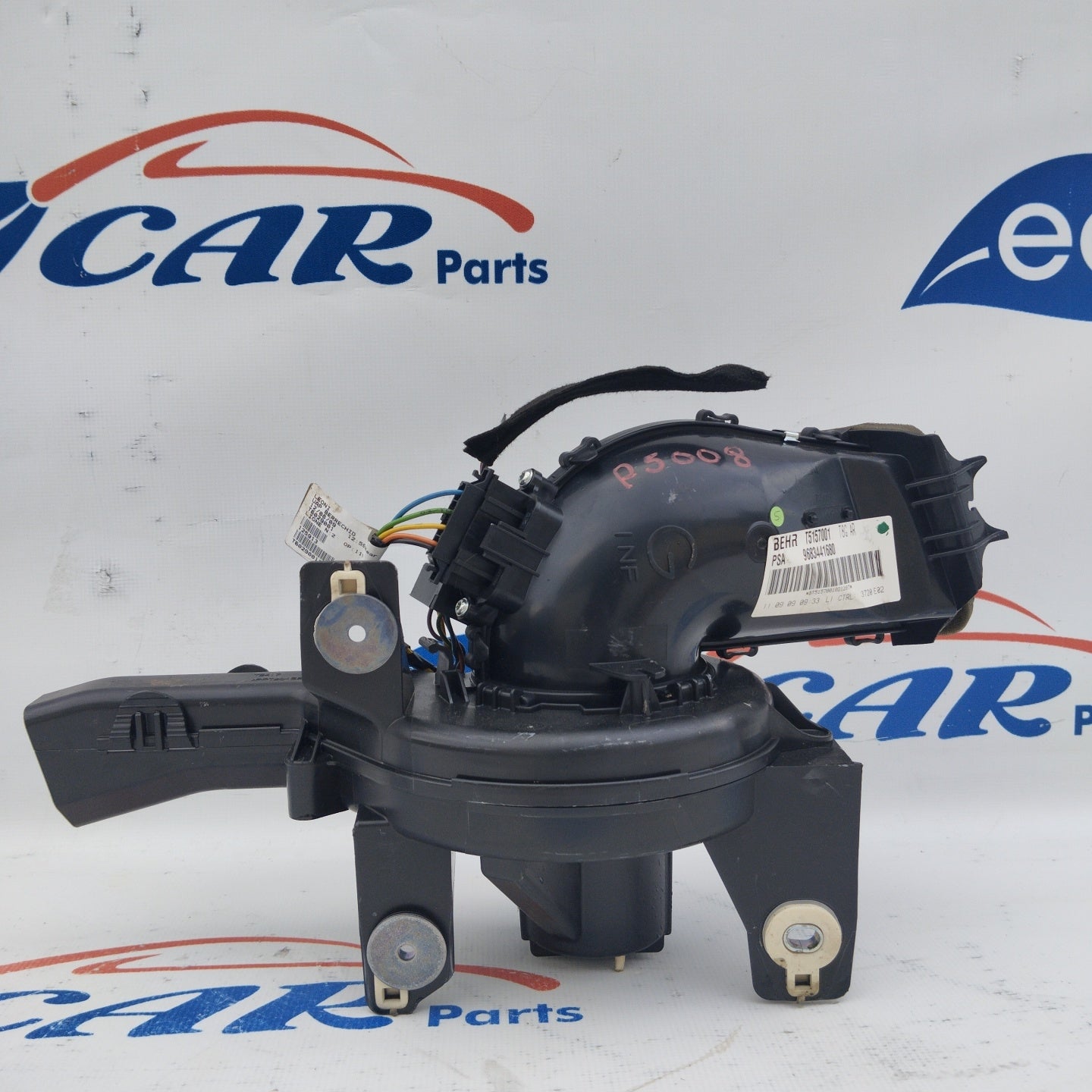 Rear left passenger compartment heating fan Peugeot 5008 2010 code: 9683441680 ecoAG3043