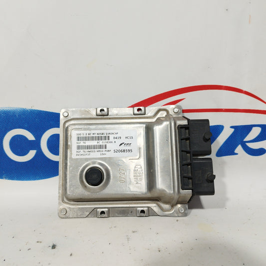 Centralina motore Fiat 500 1.2 b 8v 2010 codice: 9gf.t6/ 52068595 ecoAC5473