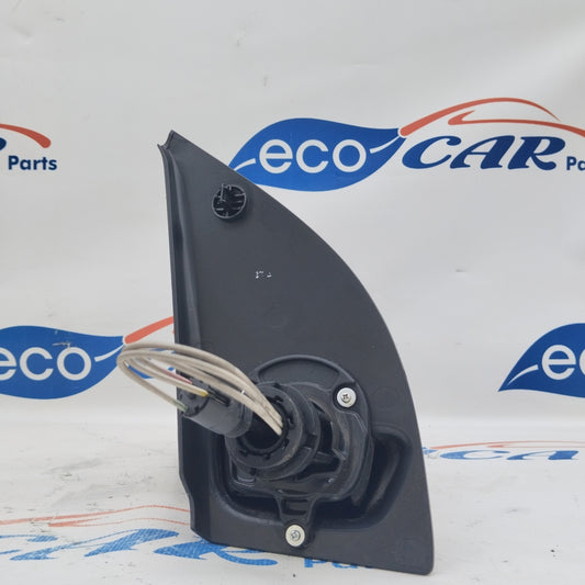Manueller linker Außenspiegel schwarz Fiat Panda 169 großes Modell ecoAG3081