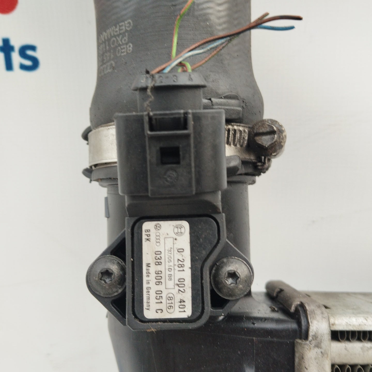 Ladeluftkühler Audi A4 1.9 D 2007 Code: 8e0145805AA ecoAG3086