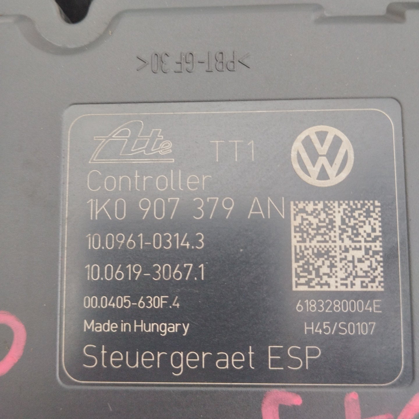 Abs Audi A3 / Volkswagen Golf VI 1.9 TDI 2010 Cod. 1k0907379an ecoAG3089