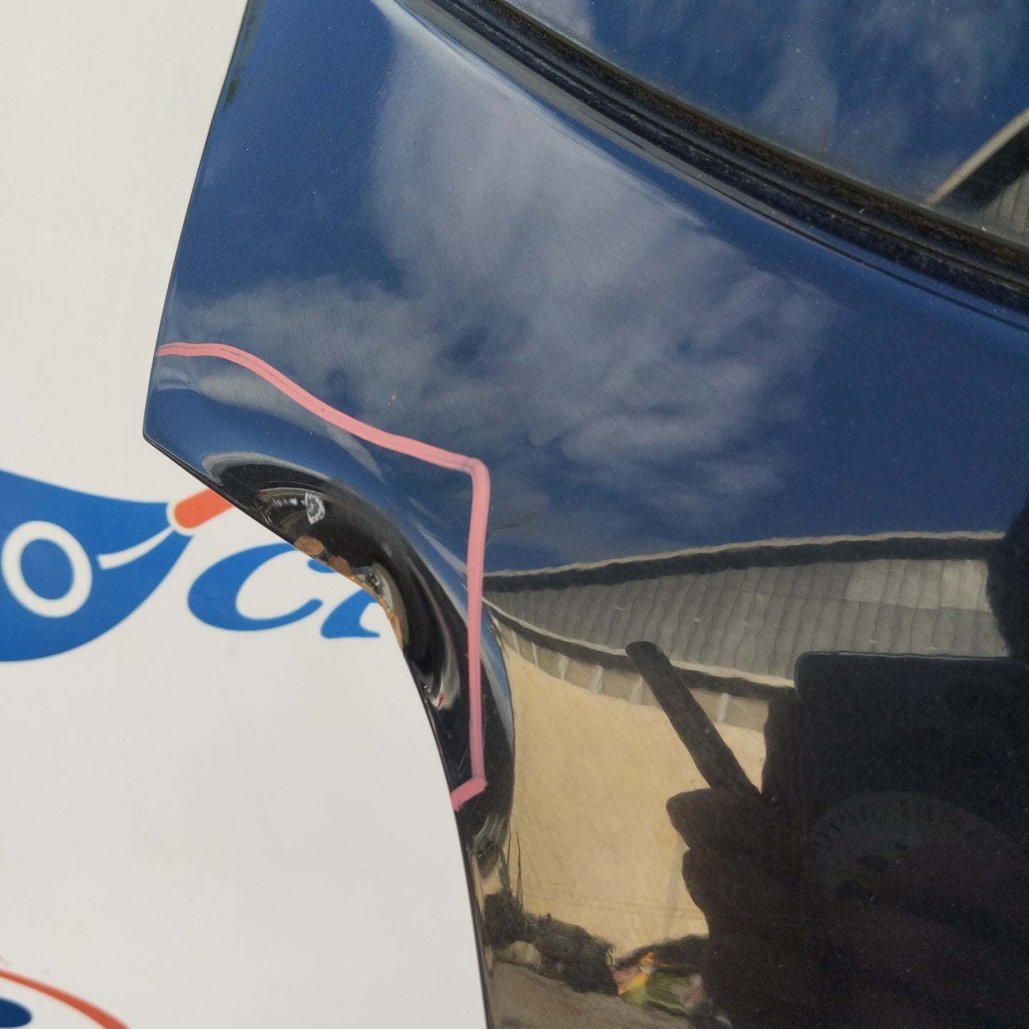 Portellone nero Toyota Auris 2007 ecoAG3105