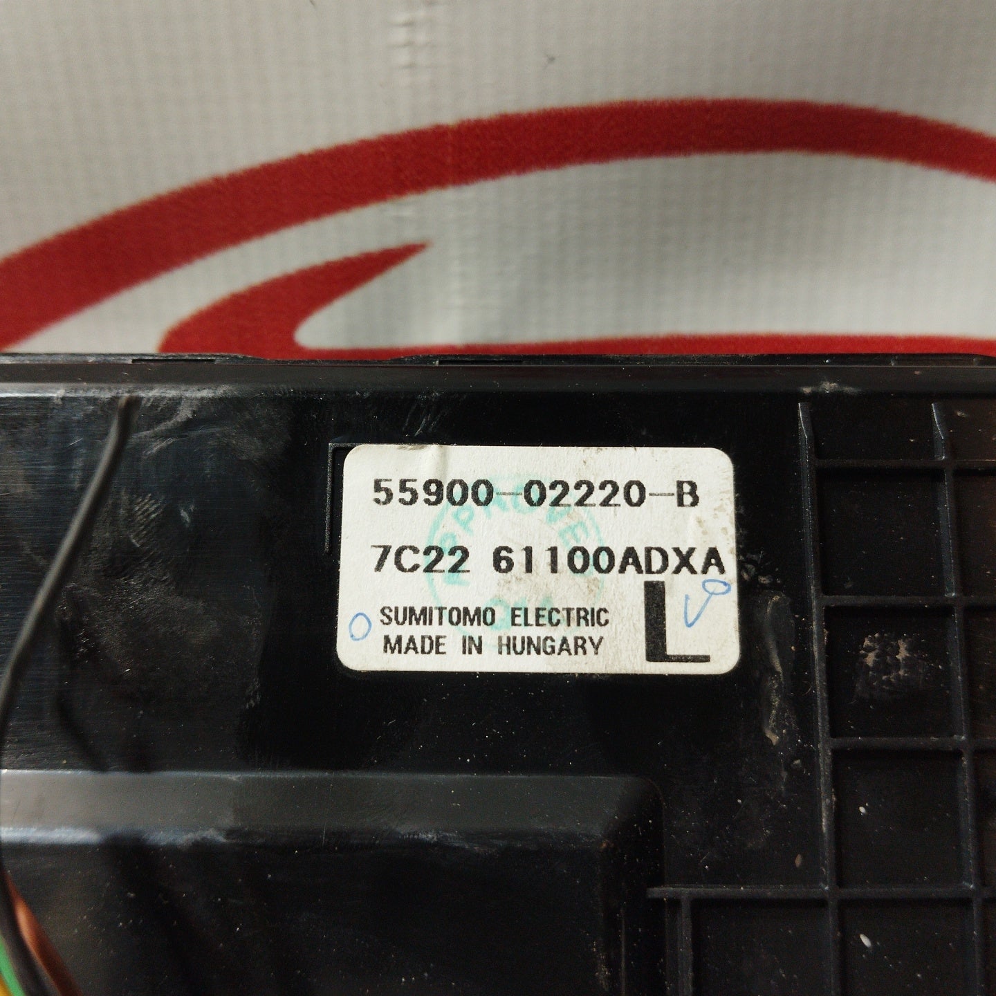 Climate control panel Toyota Auris 2007 code: 55900-02220-b ecoAG3127