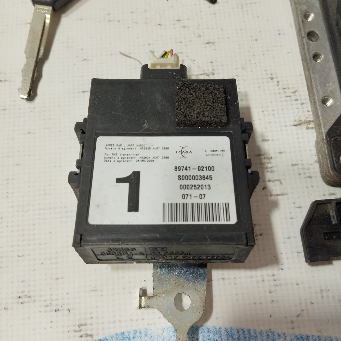 Zündkit für Toyota Auris 2.0 D, Baujahr 2007, Code: 89661-02d22 ecoAG3132