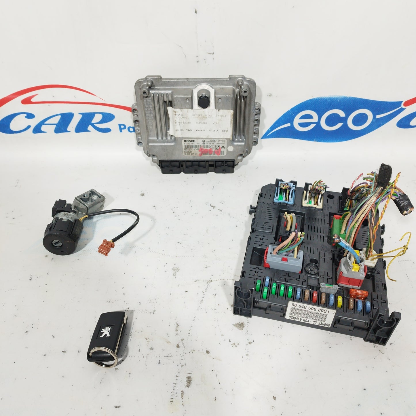 Zündanlage Peugeot 308 1.6 HDi 2009 Bosch Code: 0281013872 ecoAC5590