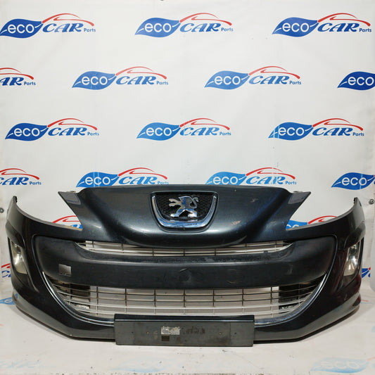 Dark gray front bumper Peugeot 308 2009 ecoAC5594