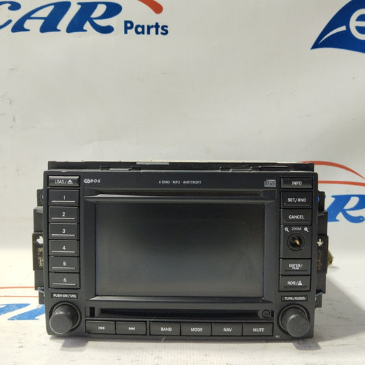 Autoradio Jeep Grand Cherokee 2006 Cod. 05064191AD ecoAG3145