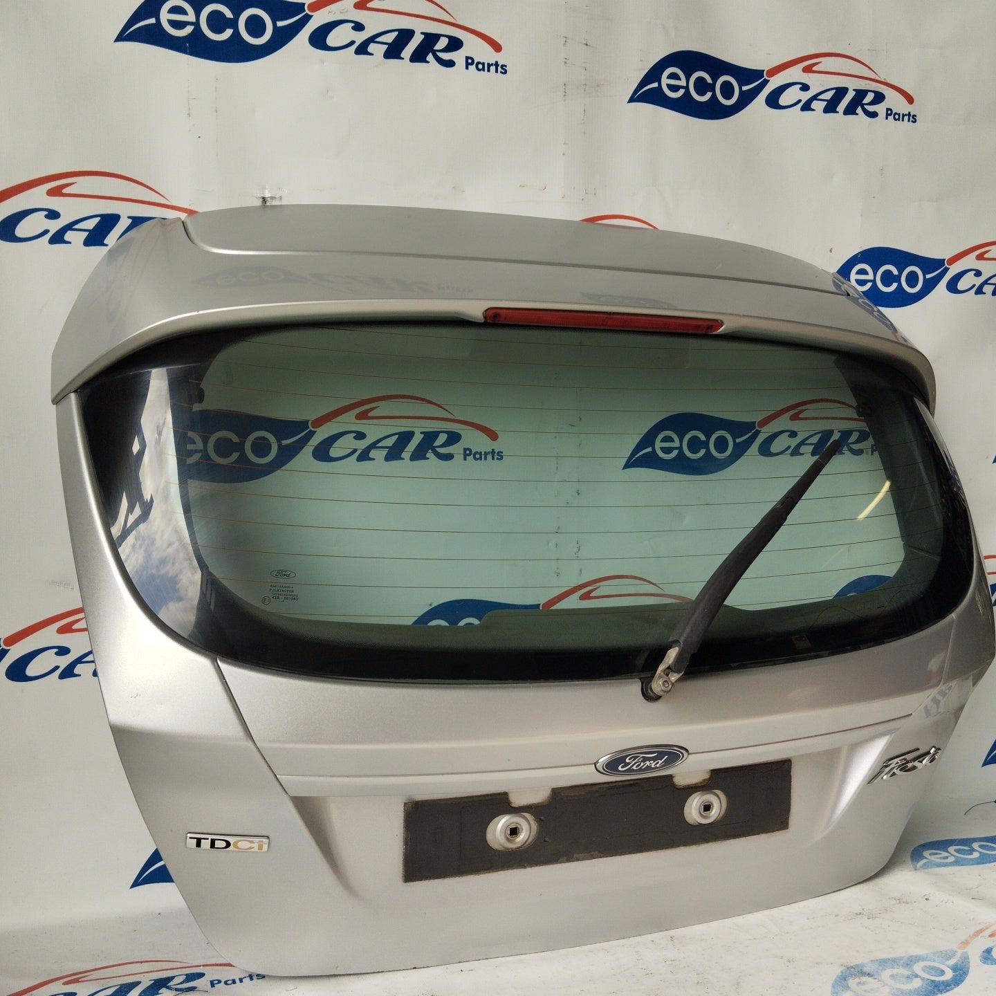 Ford Fiesta tailgate silver gray 2010 ecoAG3156