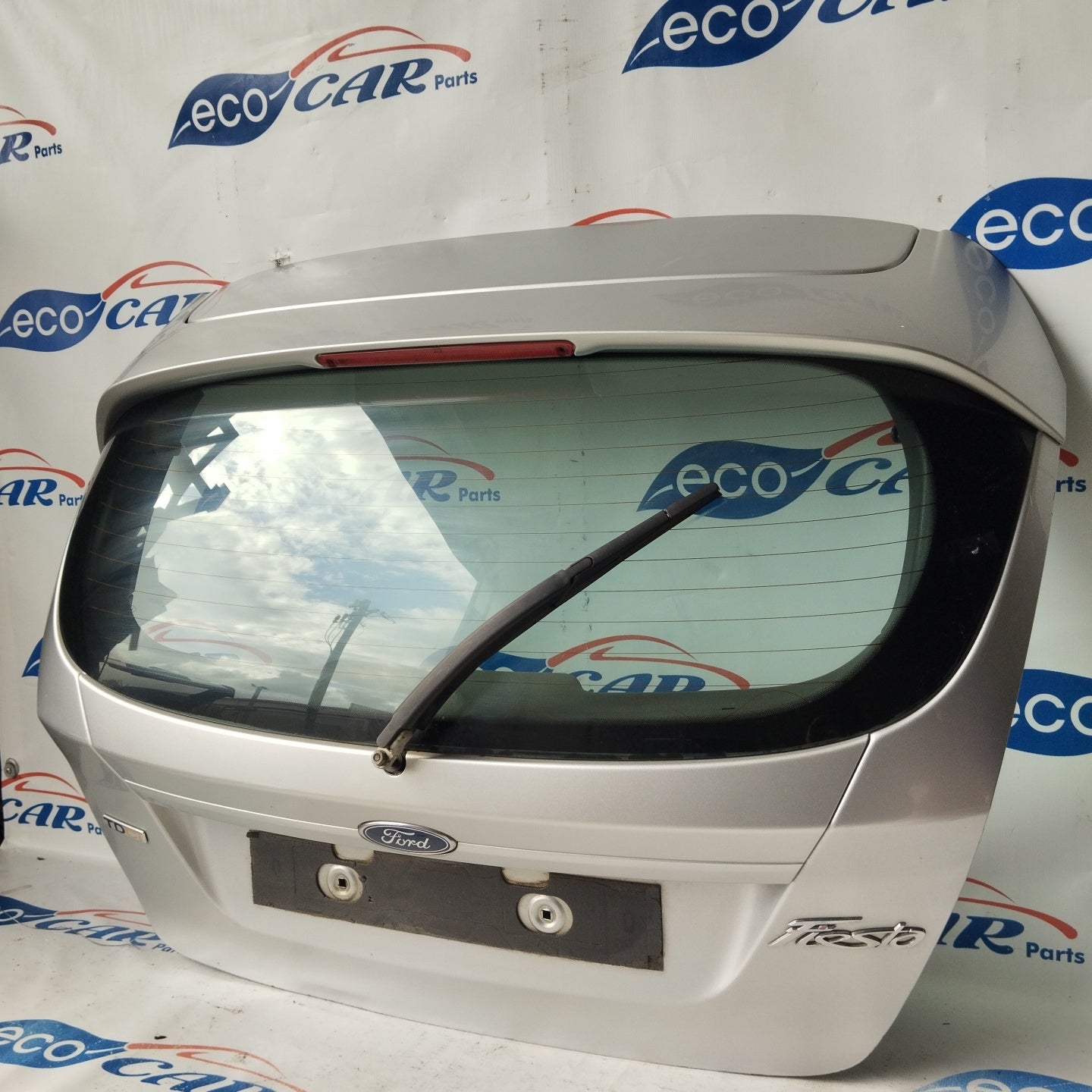 Ford Fiesta tailgate silver gray 2010 ecoAG3156