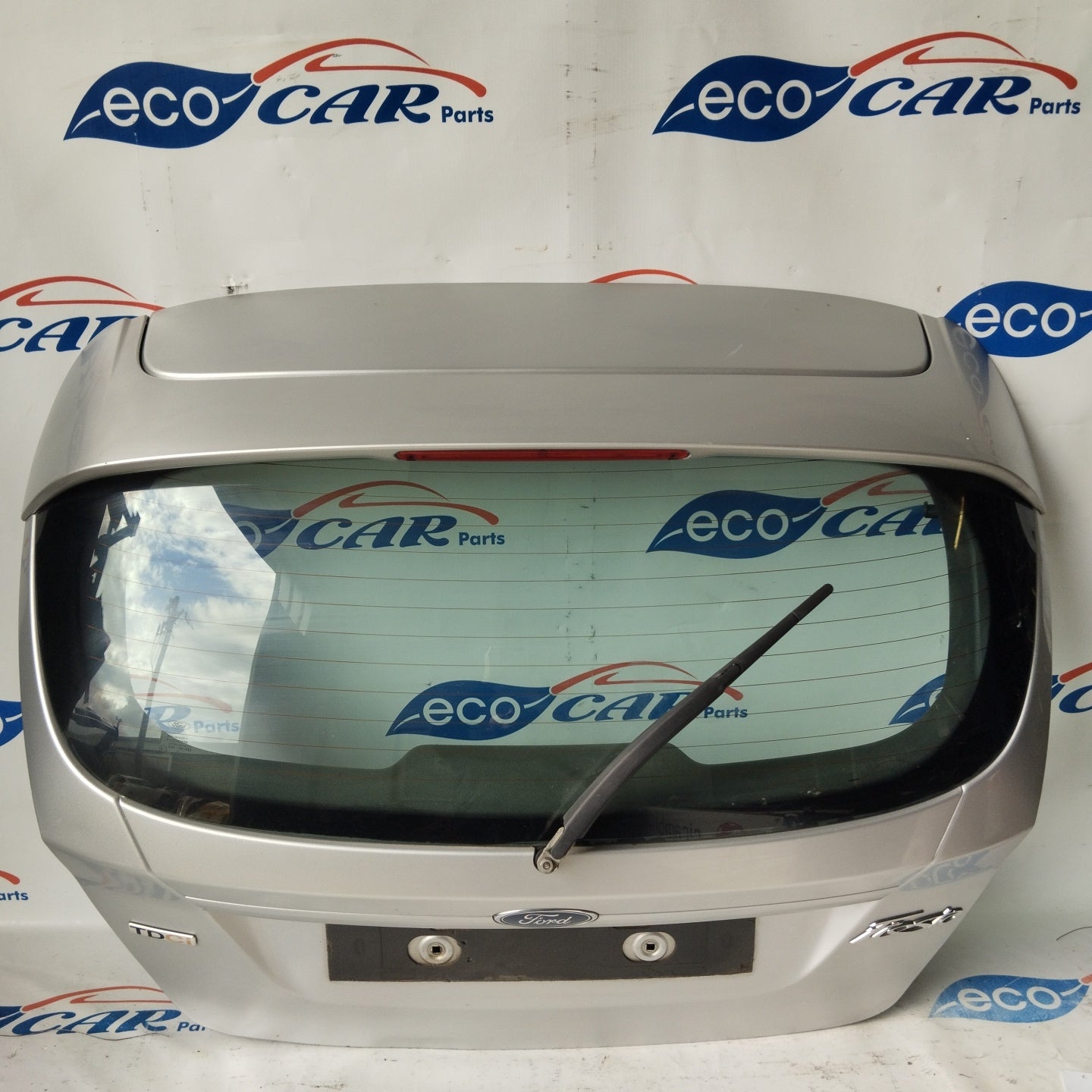 Ford Fiesta tailgate silver gray 2010 ecoAG3156