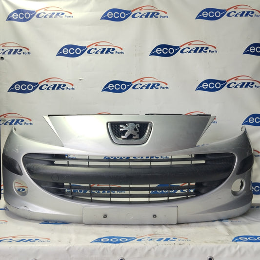 Peugeot 207 ecoAG3001 silver gray front bumper
