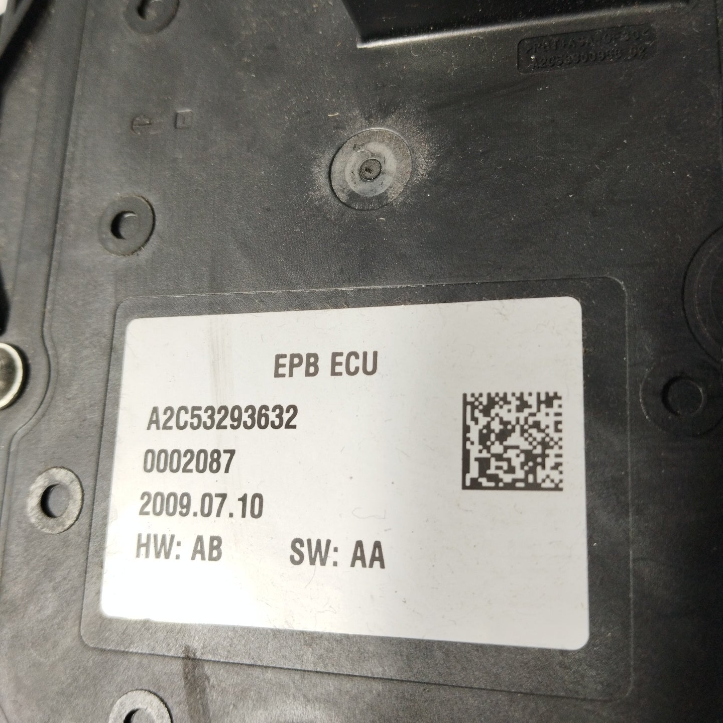 Electric handbrake Peugeot 5008 2010 Cod. a2c53293632 ecoAG3175