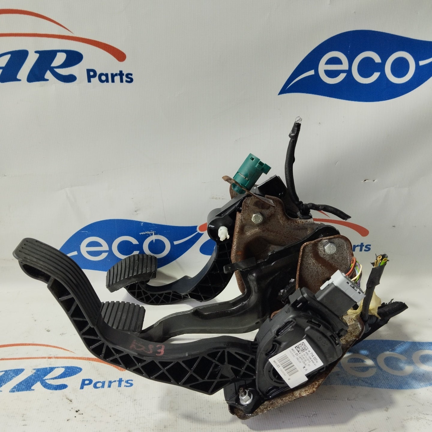 Komplettes Pedalset für Citroën C3 / DS3 1.4 HDI, Baujahr 2009, Teilenummer 9671433780 ecoAG3189