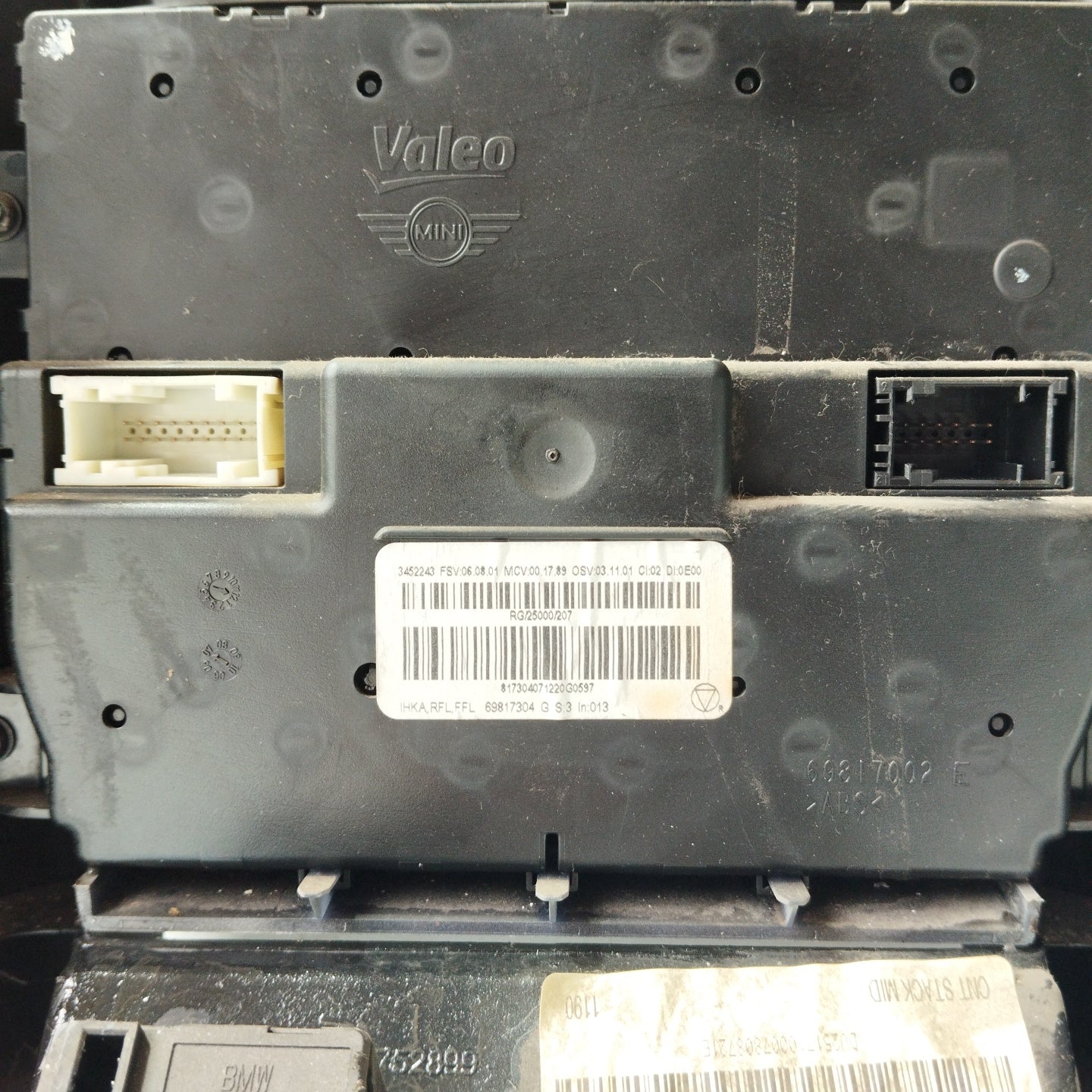 Komplettes Klimabedienteil Mini Cooper R56 Cod.3452243 ecoAG3207