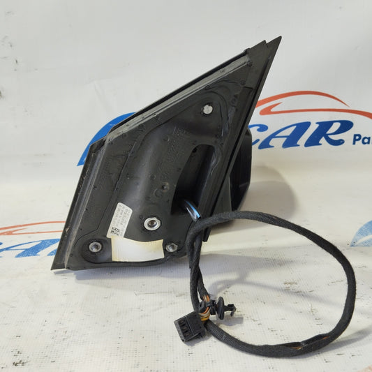 Elektrischer rechter Außenspiegel, weiß, Volkswagen Polo, Baujahr 2014, 6-adrig, ecoAG3212