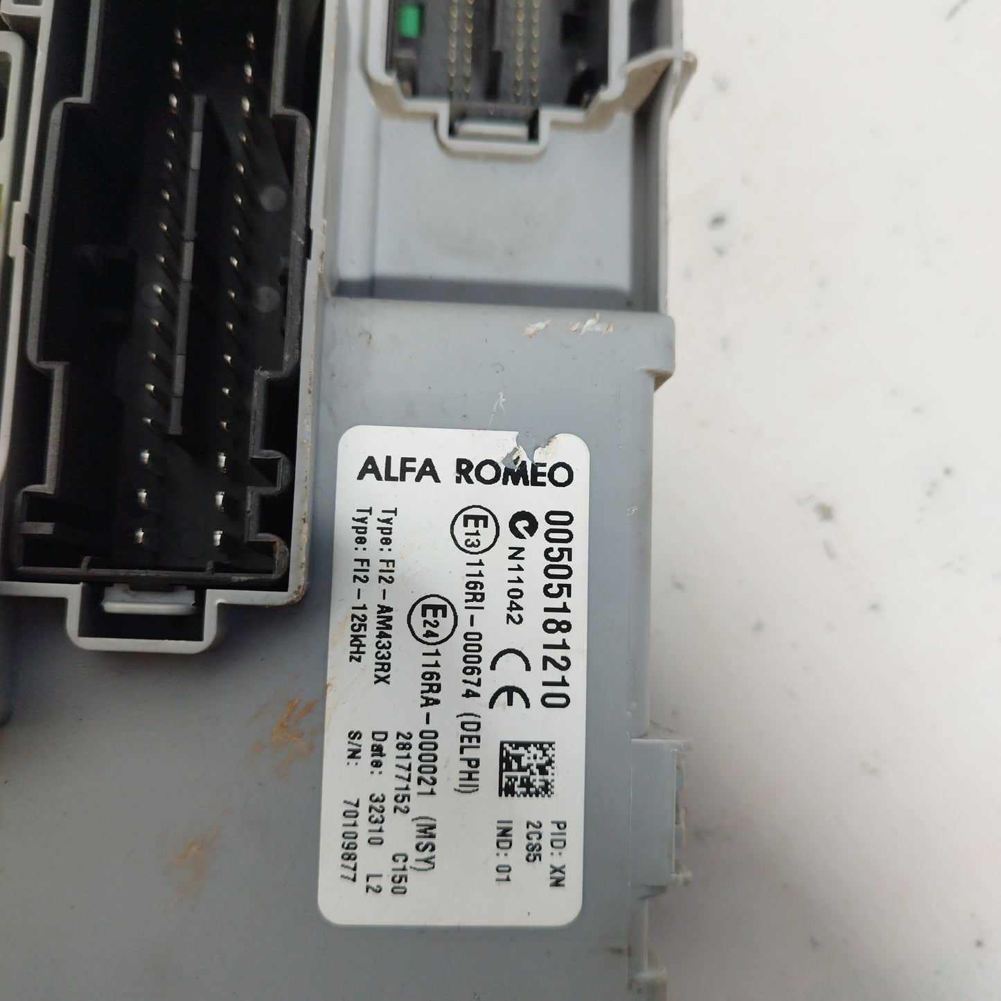 Zündungssatz Alfa Romeo Mito 1.6 Jtdm 120 PS 88 kW Code: 0281015573 ecoAC5654