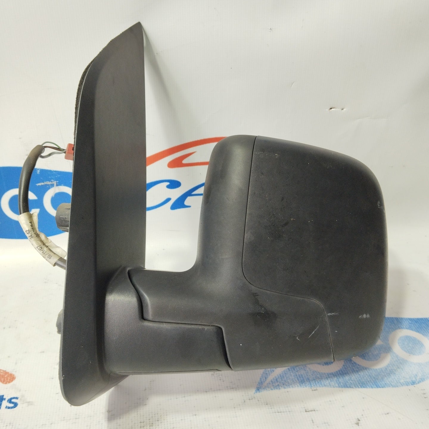 Left electric black plastic mirror Fiat Fiorino 2011 5 wires ecoAG3218