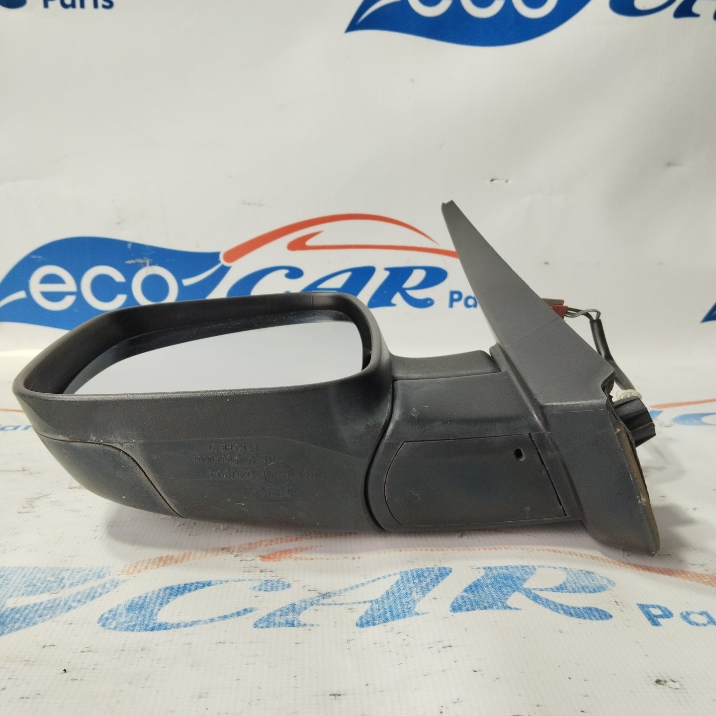 Left electric black plastic mirror Fiat Fiorino 2011 5 wires ecoAG3218