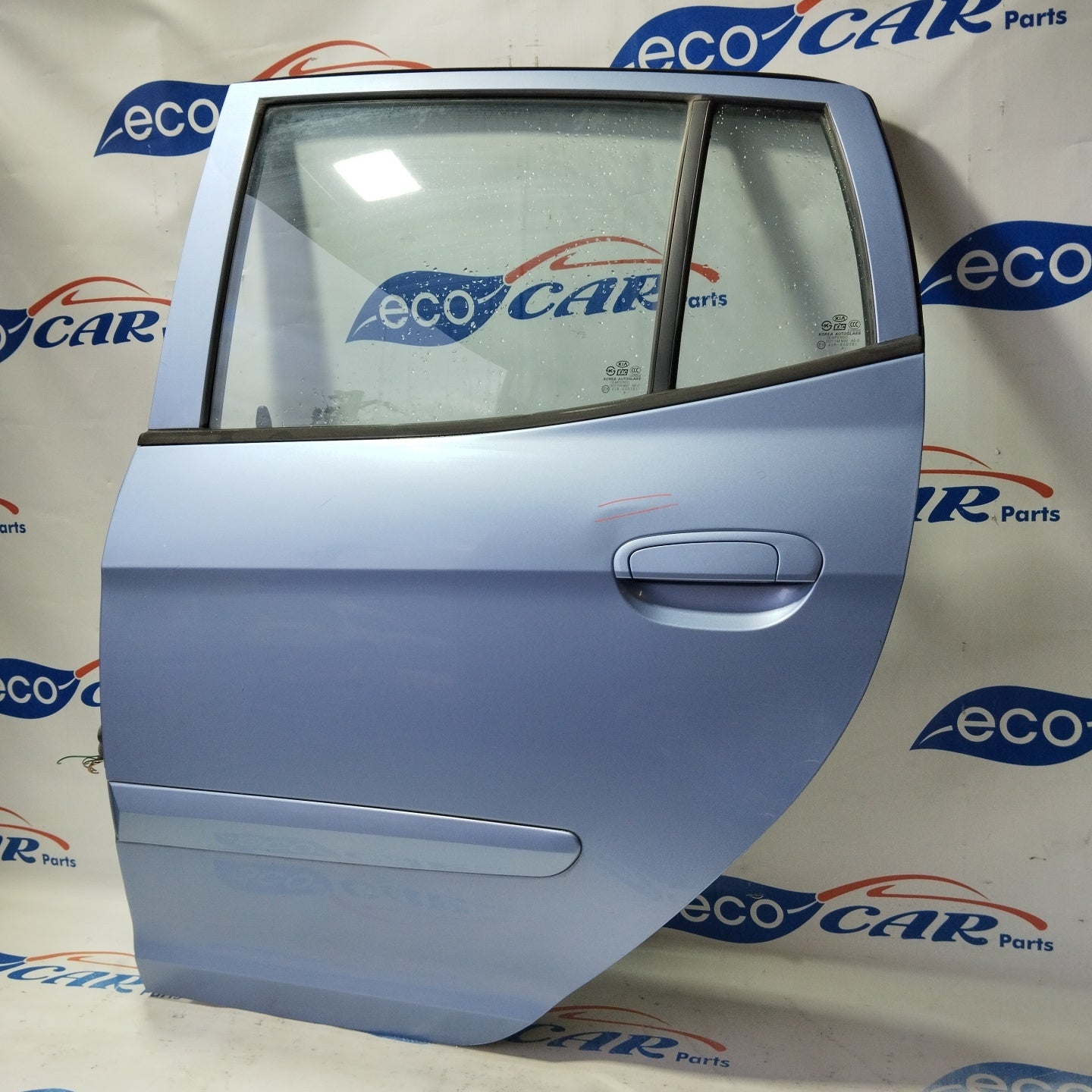 Sportello posteriore sx azzurro lieve Kia Picanto 2010 ecoAG3224