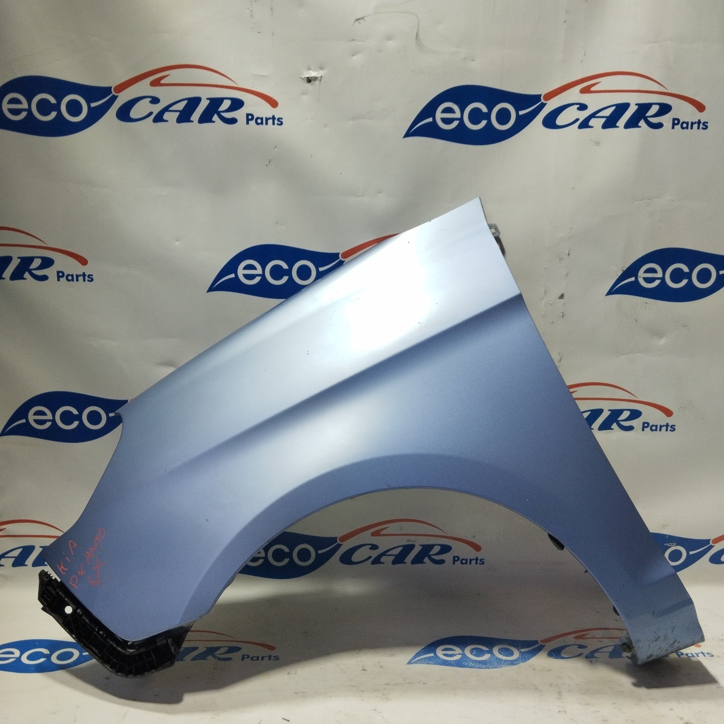 Left light blue mudguard Kia Picanto 2010 ecoAG3226