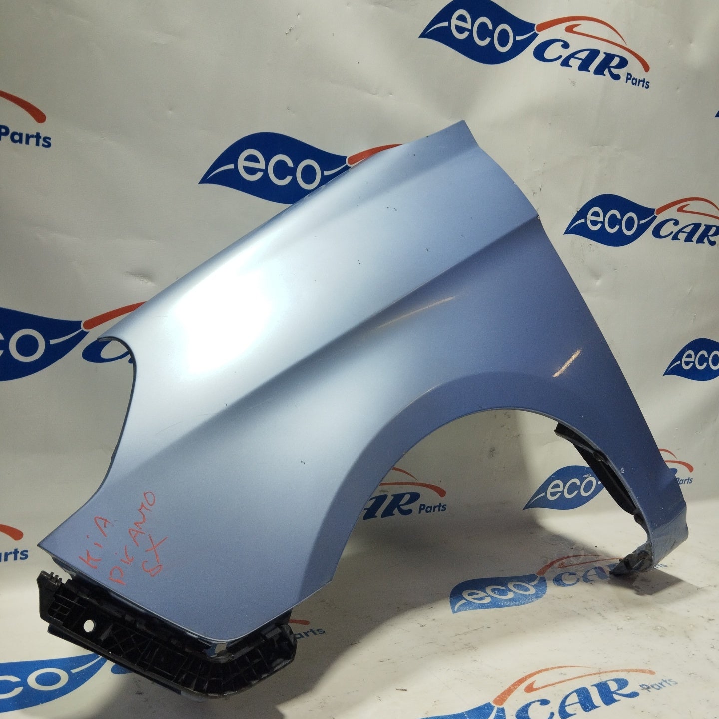 Left light blue mudguard Kia Picanto 2010 ecoAG3226