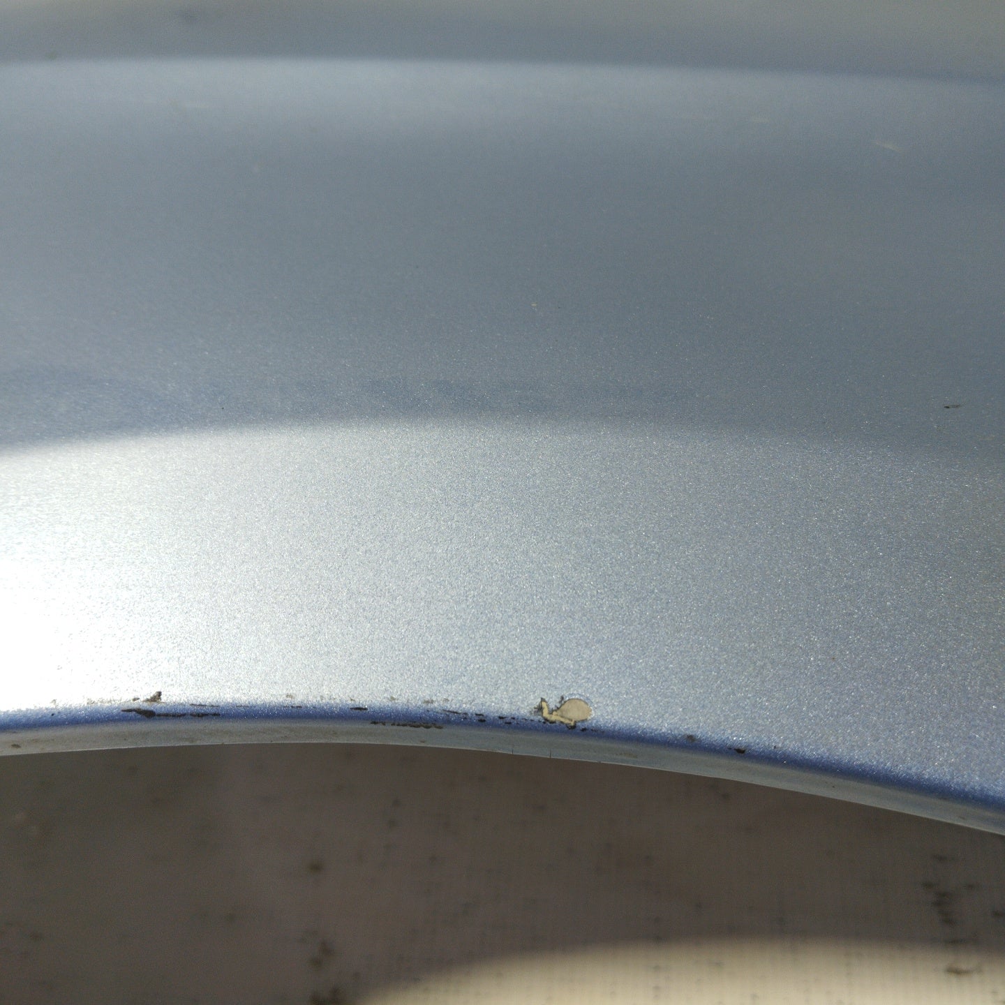 Left light blue mudguard Kia Picanto 2010 ecoAG3226