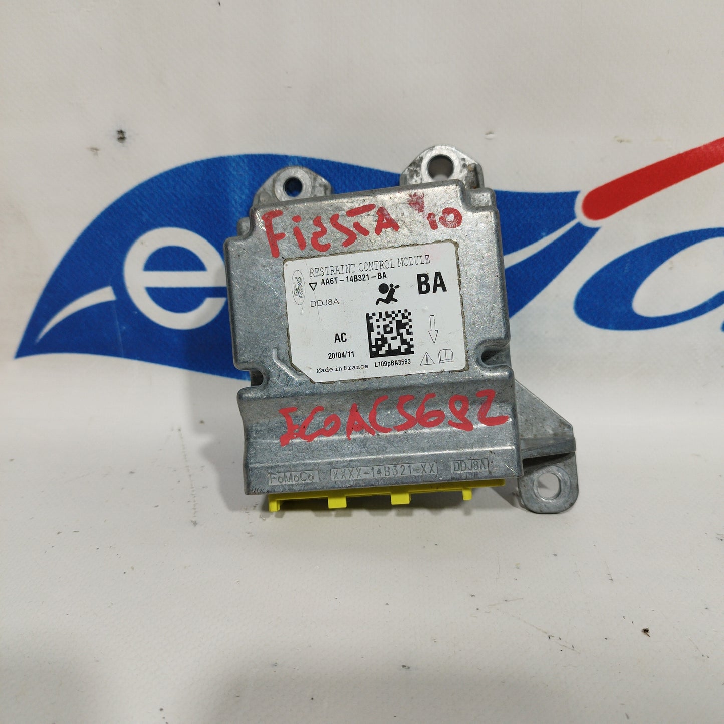 Centralina airbag Ford Fiesta 2010 codice: AA6T-14B321-BA ecoAC5682