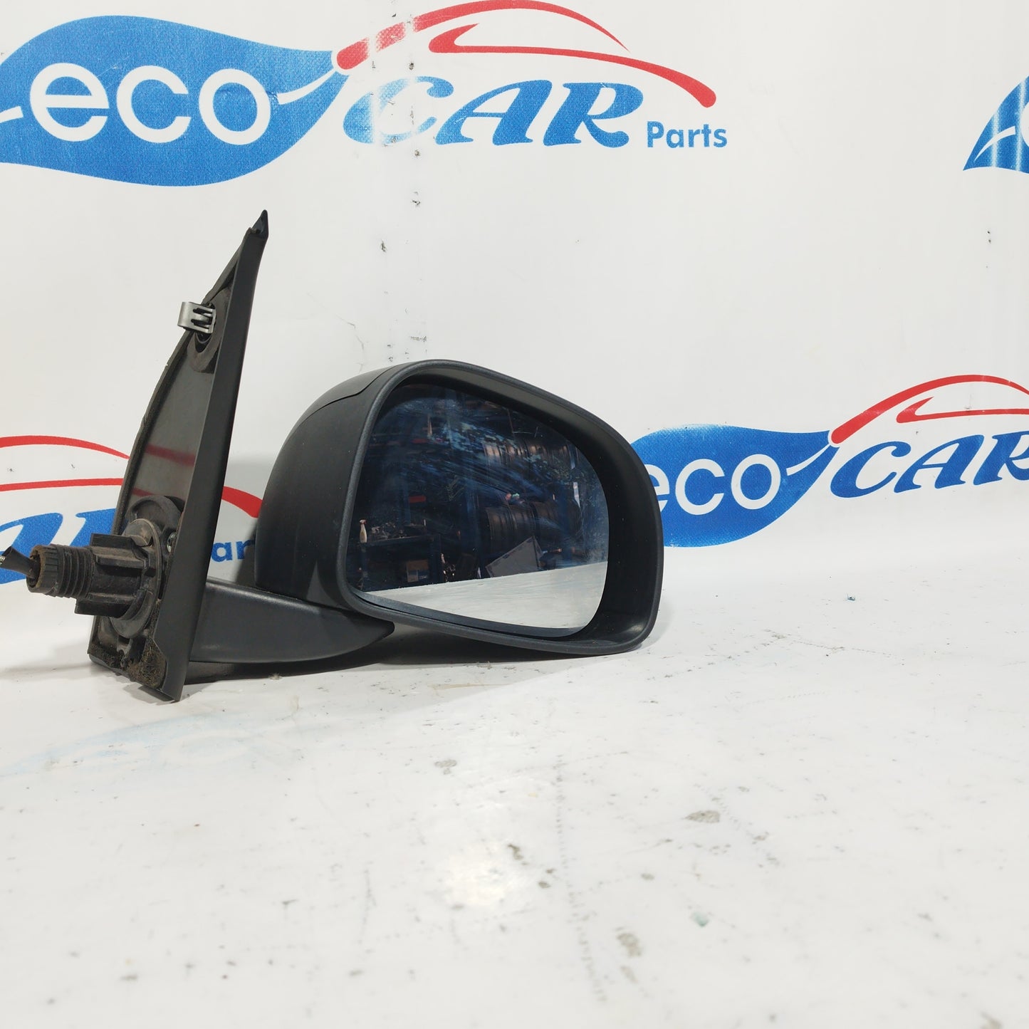 Right manual black plastic mirror Fiat Panda 2010 ecoAC5689