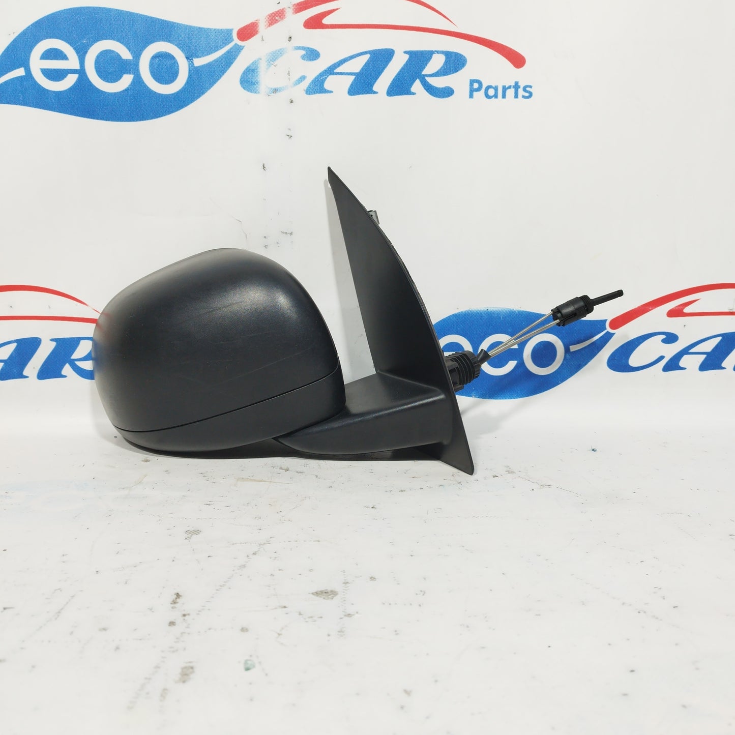 Right manual black plastic mirror Fiat Panda 2010 ecoAC5689