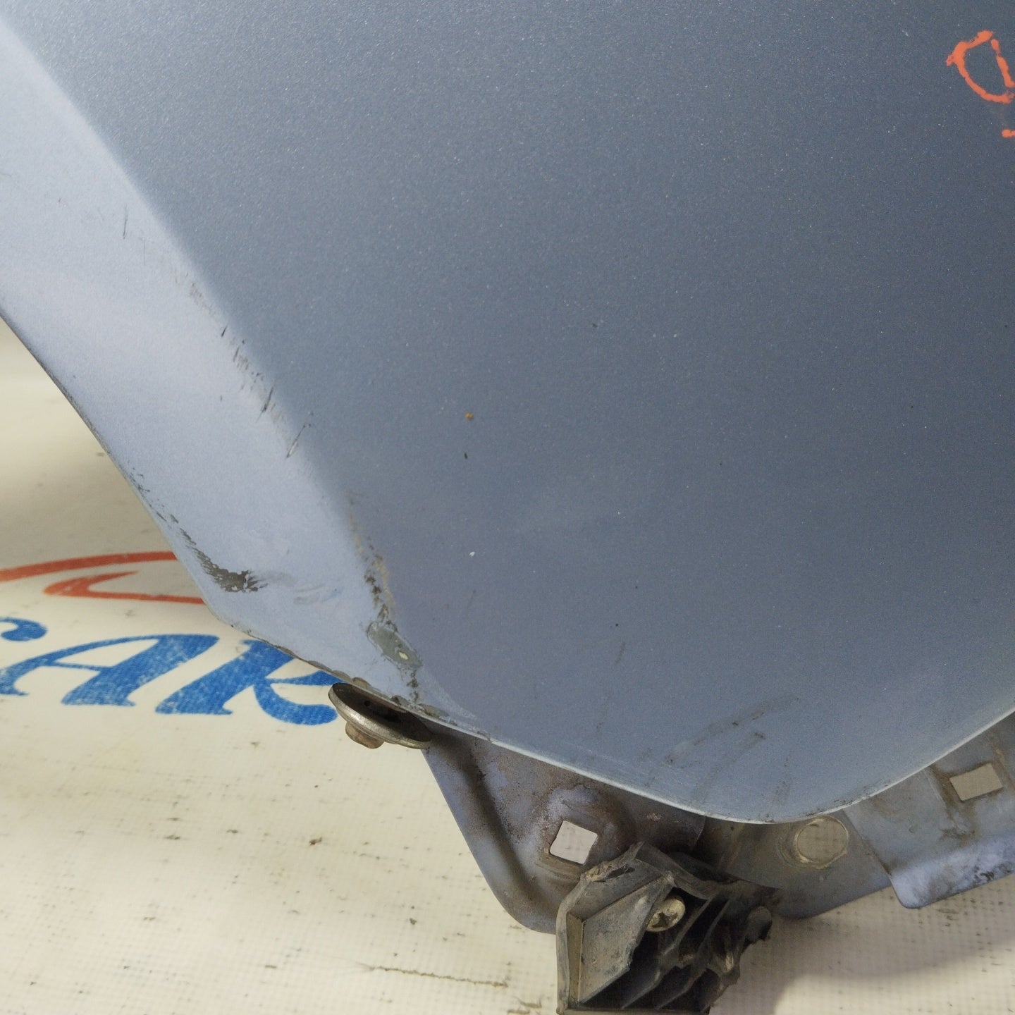 Rechter Kotflügel, blau, Kia Picanto 2010 ecoAG3243