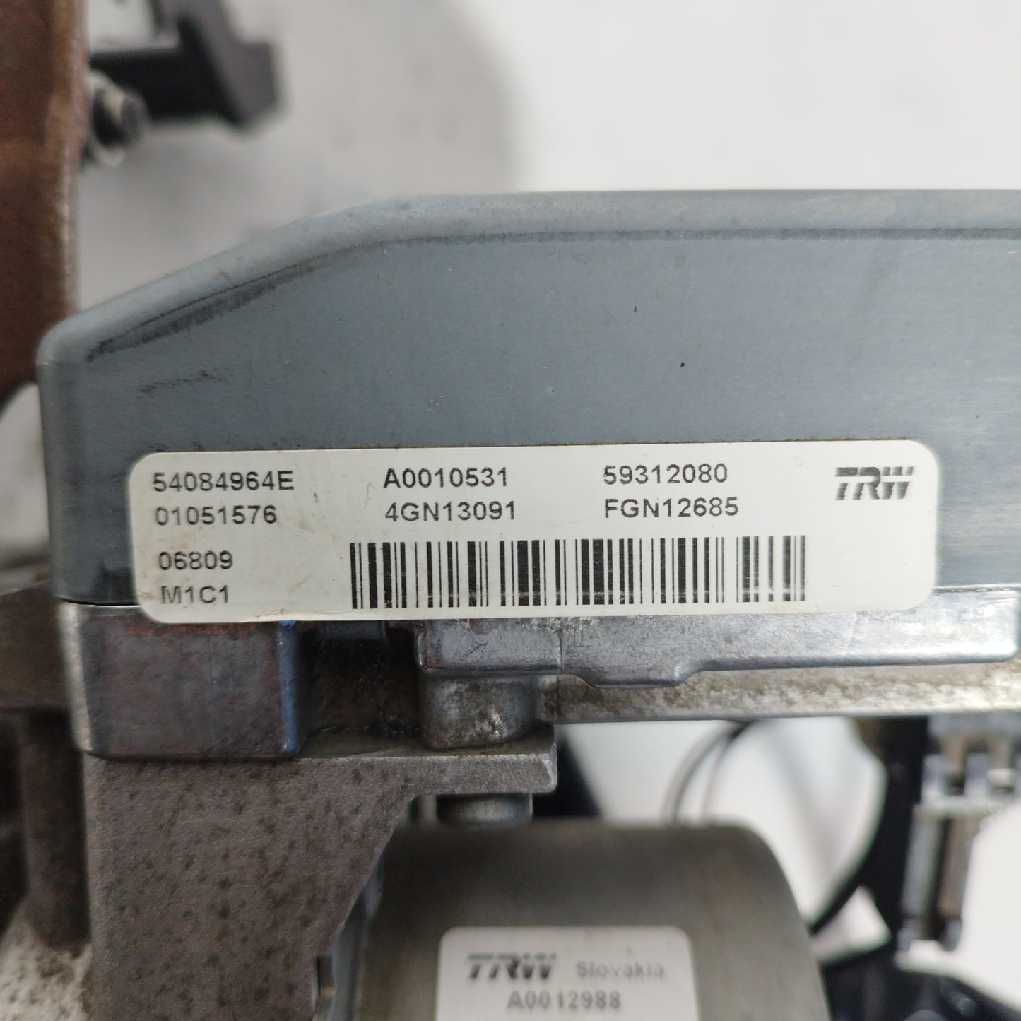 Elektrische Lenksäule komplett / Mazda 2 City 1.3 B 16V, Baujahr 2009, Code: 54084964E ecoAC5705