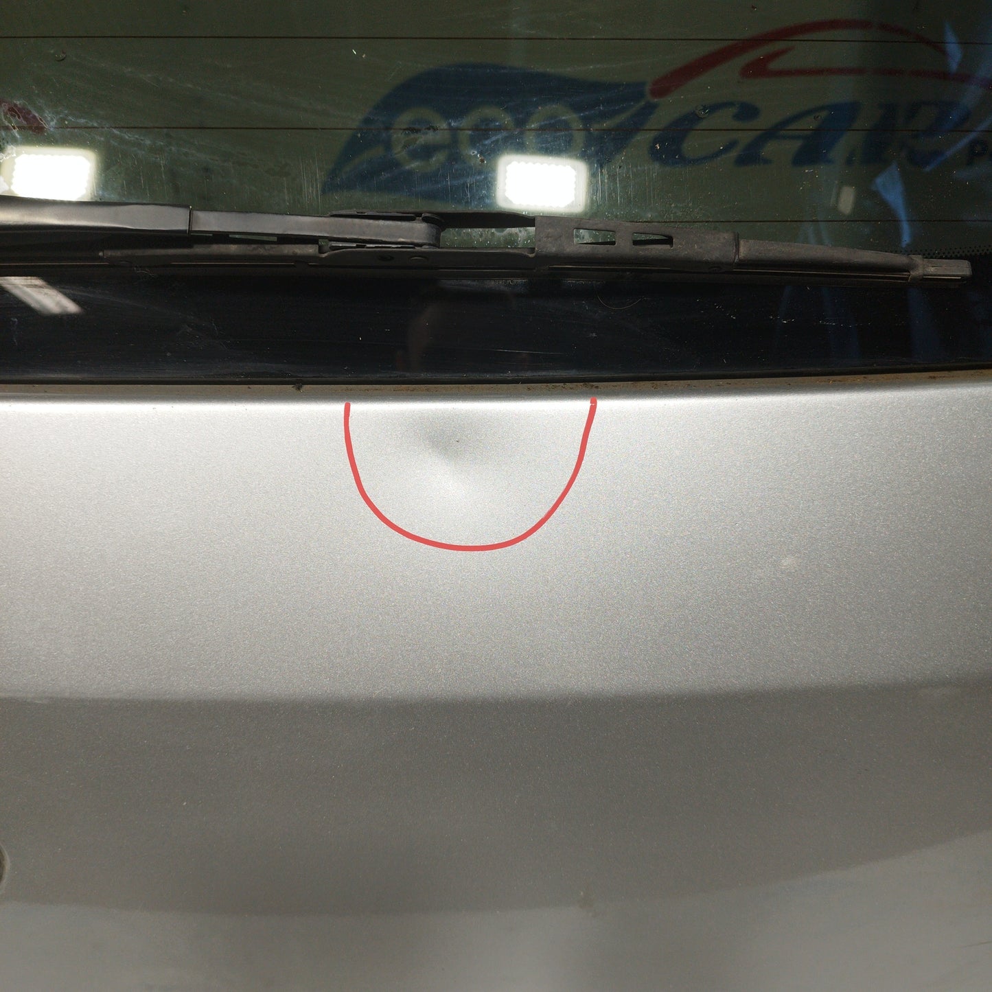 Portellone posteriore grigio argento Ford Fusion 2005 ecoAC5726