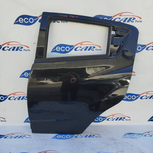 Schwarze hintere linke Tür Chevrolet Spark 2011 ecoAG3269