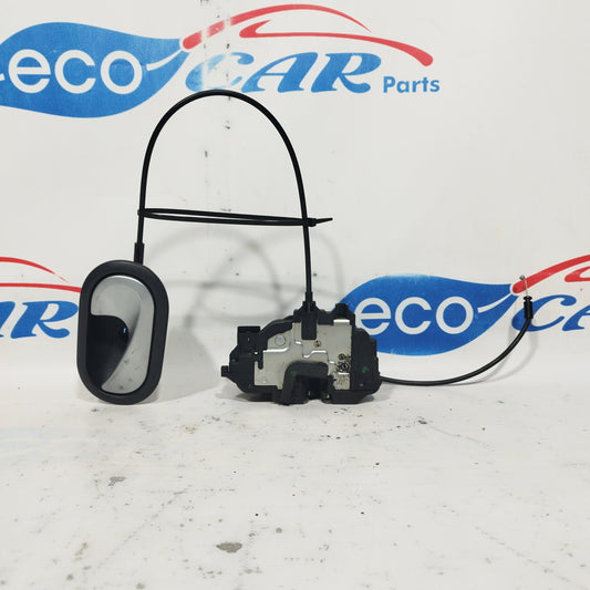 Serratura posteriore dx completa di maniglia interna Renault Clio 2008 4 Pin ecoAC5749