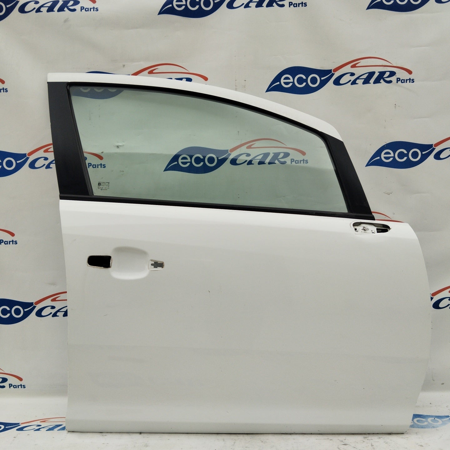 Sportello anteriore dx bianco Opel Corsa D ecoAG3284