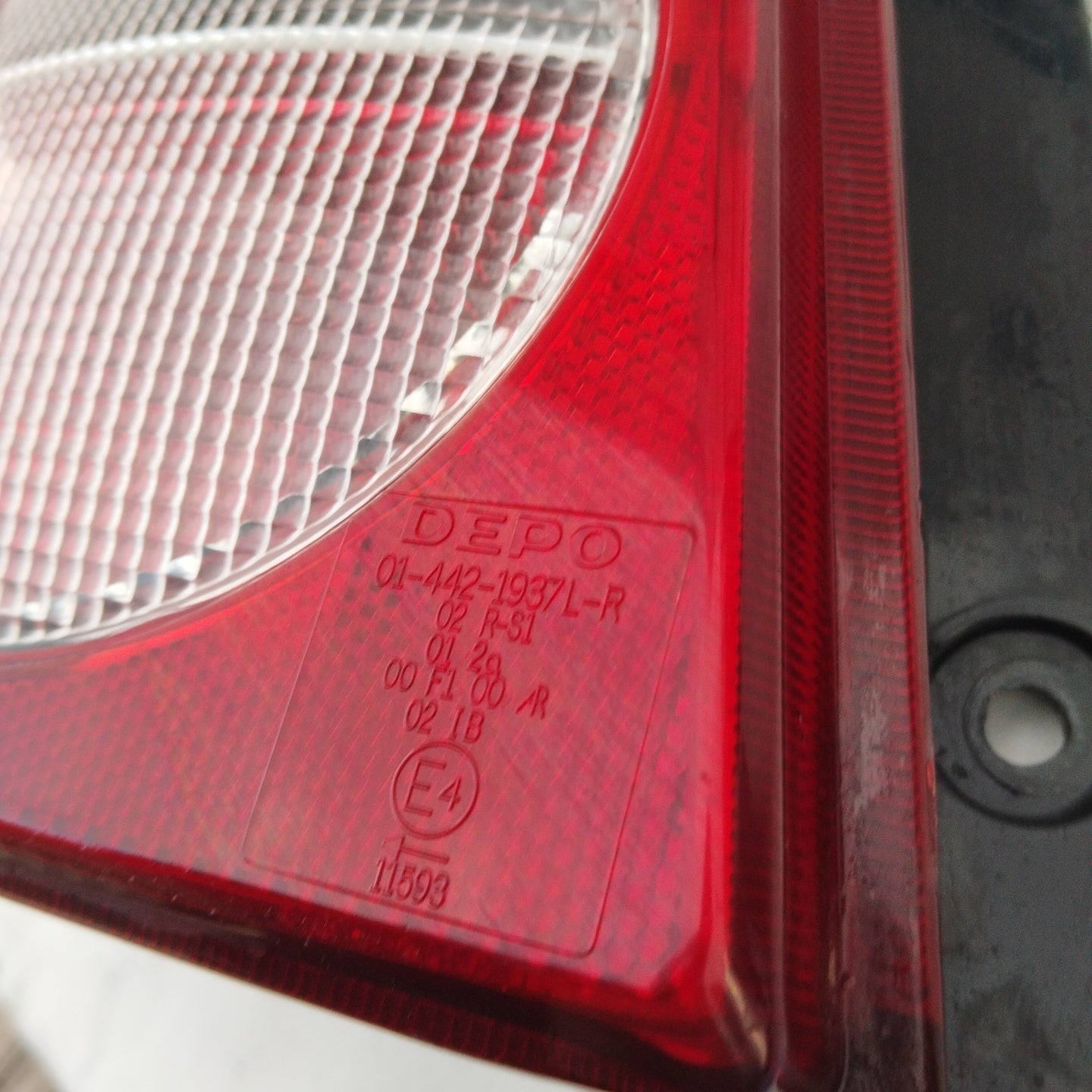 Linke Rückleuchte Opel Agila 2003 DEPO ecoAG3292