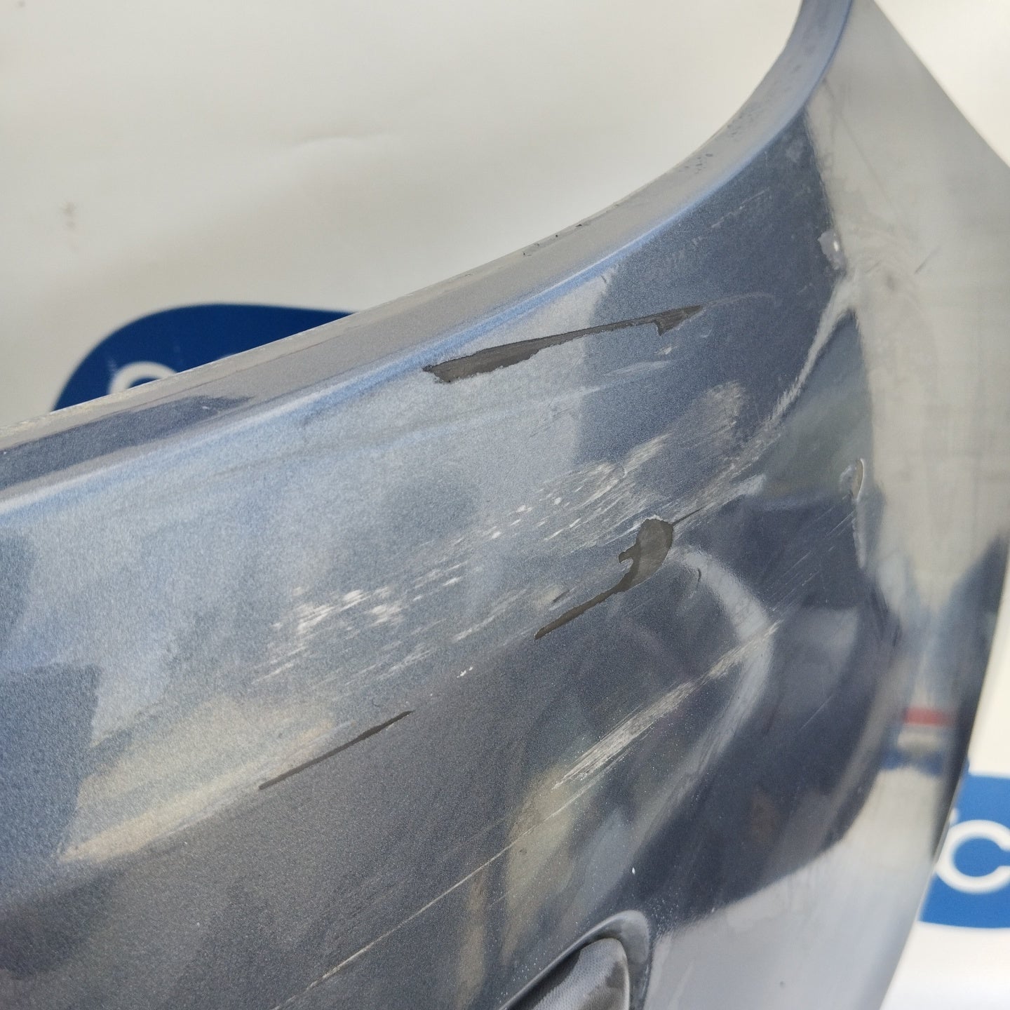 Medium gray front bumper Renault Clio 2008 ecoAG3296