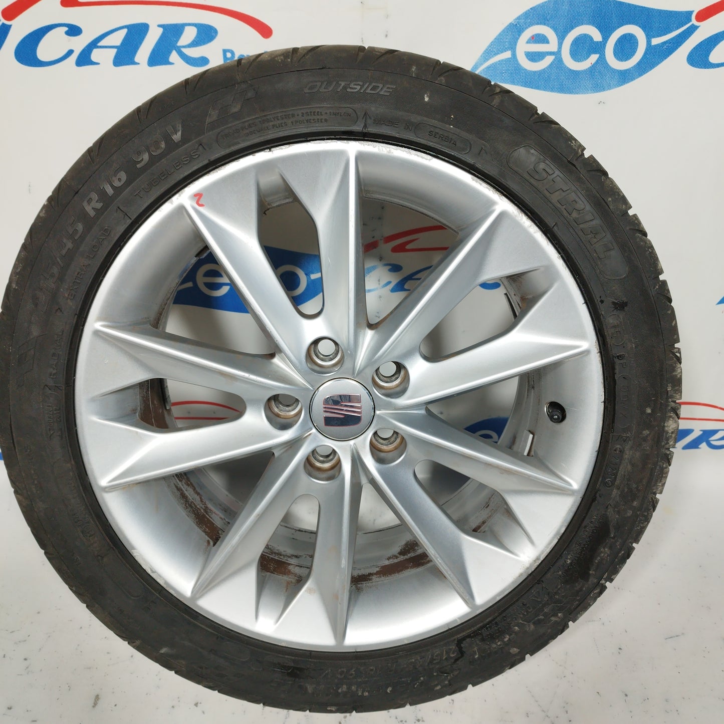 Cerchi in lega da 16' completi di gomme Seat Ibiza 2010 FR ecoAC5813