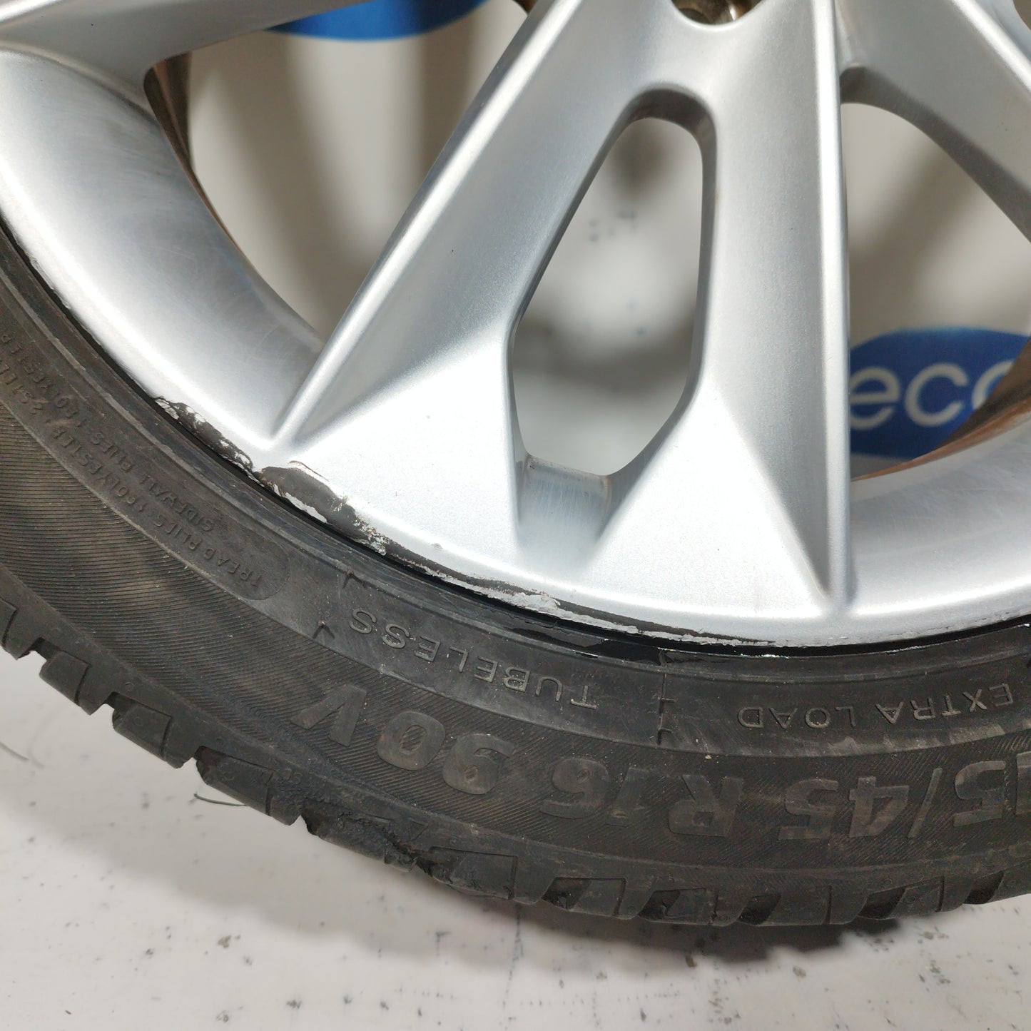 Cerchi in lega da 16' completi di gomme Seat Ibiza 2010 FR ecoAC5813