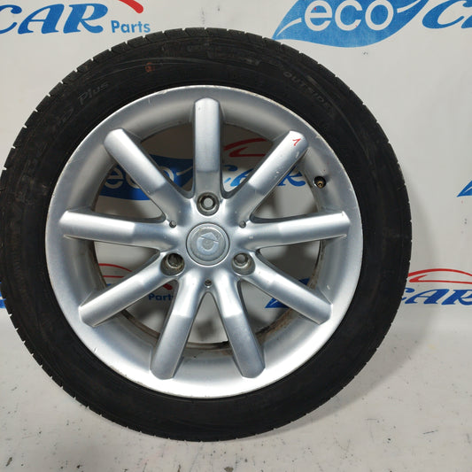 Alloy wheels complete with 15' Smart Fortwo 2005 ecoAC5828 tyres