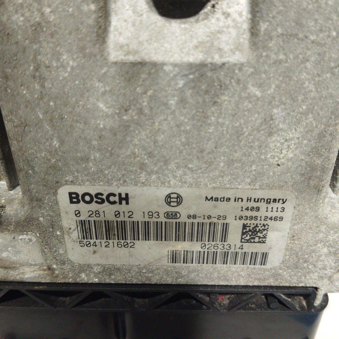 Zündkit für Iveco Daily 3.0 D, Baujahr 2006, Teilenummer 0281012193 ecoAG3314