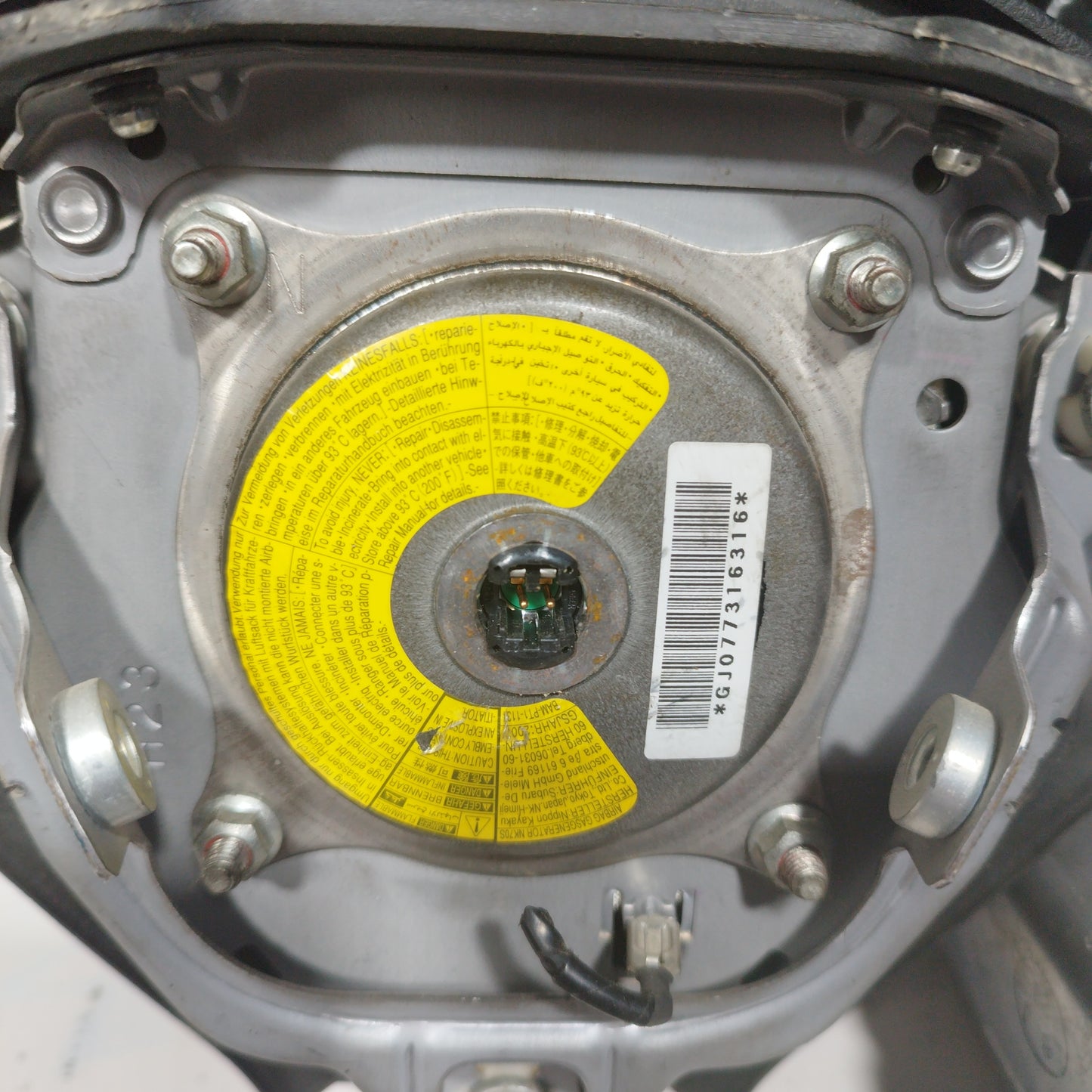 Komplettes Airbag-Set für Subaru Impreza 2010 ecoAC5841