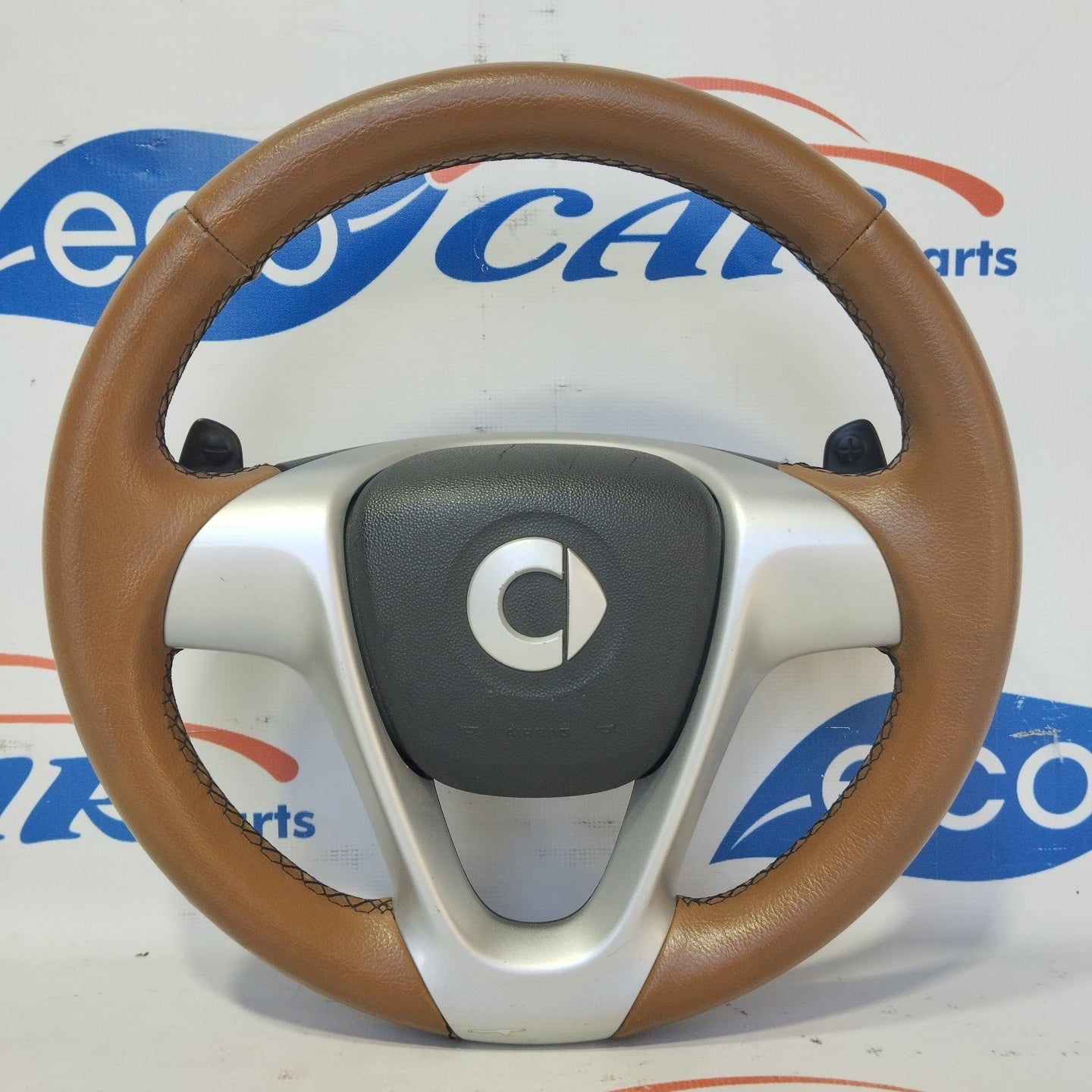 Steering wheel complete with Smart 451 airbag (model with paddles) ecoAG3327