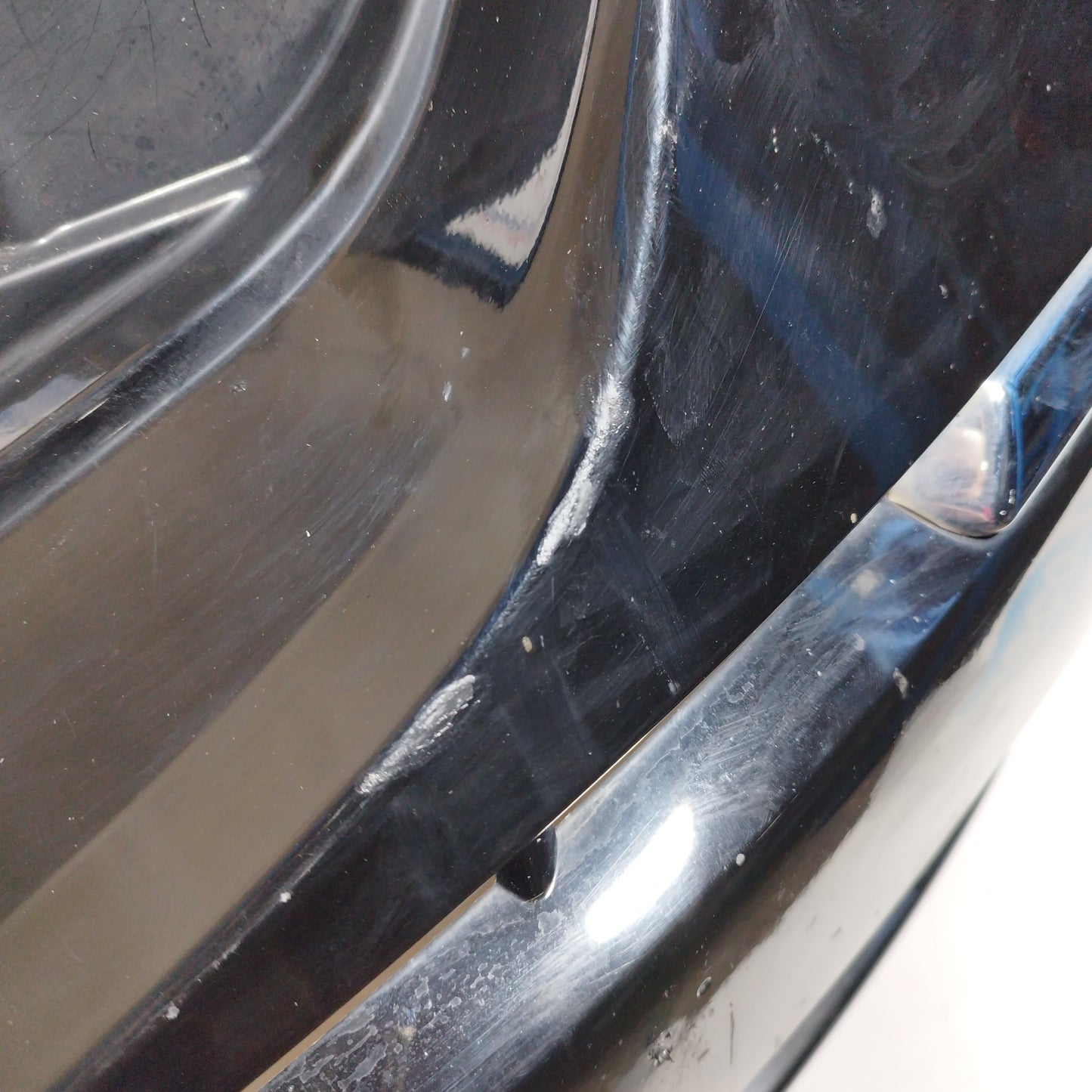 Paraurti anteriore nero Lancia Musa 2010 ecoAC5827