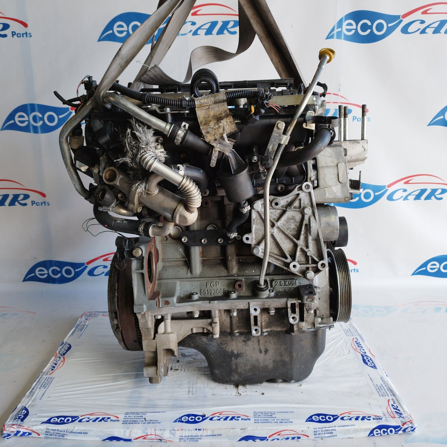 Engine 188A9000 Fiat Punto 1.3MTJ 70CV EcoAc5852