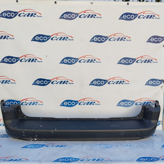 Schwarzer Kunststoff-Heckstoßfänger Peugeot Rifter 2020 ecoAG3337